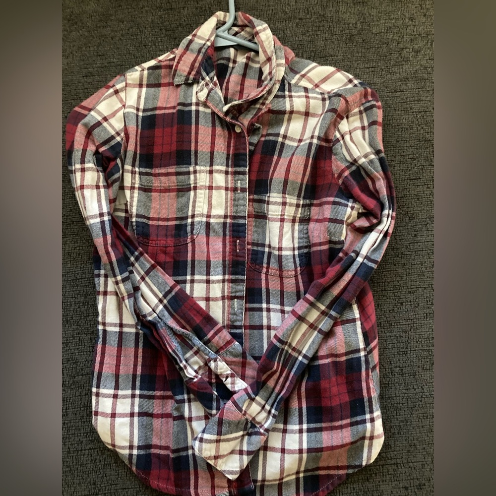 Flannels, two different styles. Size medium